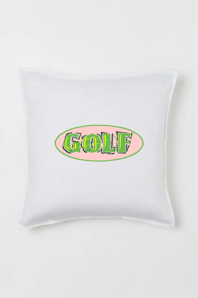 Дизайн машинной вышивки «Спортивная эмблема Golf» (78.1×32.5 мм) — вид 2