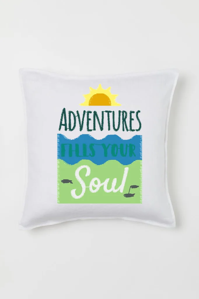 Дизайн машинной вышивки «Приключение для души» (44.9×63 мм) — вид 2