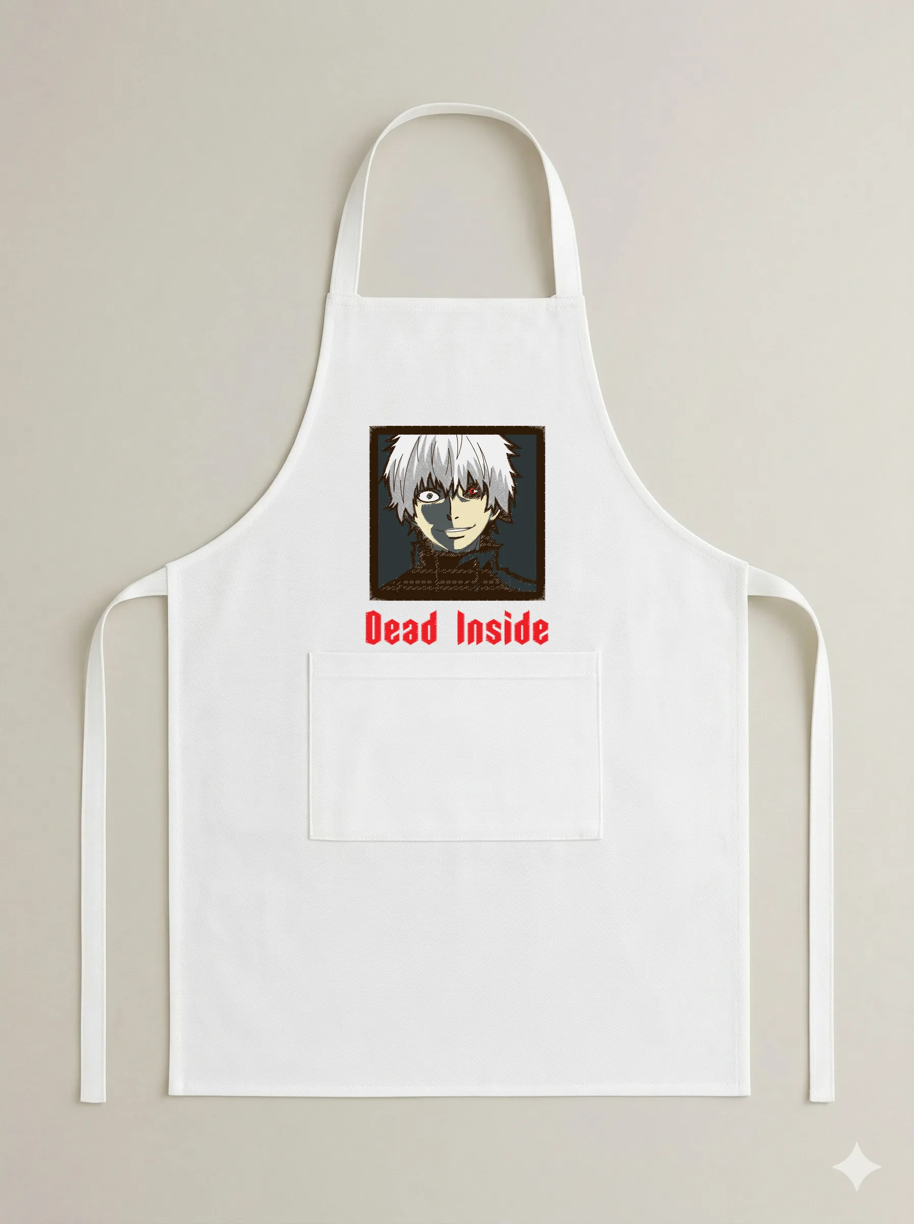 Дизайн машинной вышивки «Аниме Канеки Dead Inside» (106×127.2 мм) — вид 6