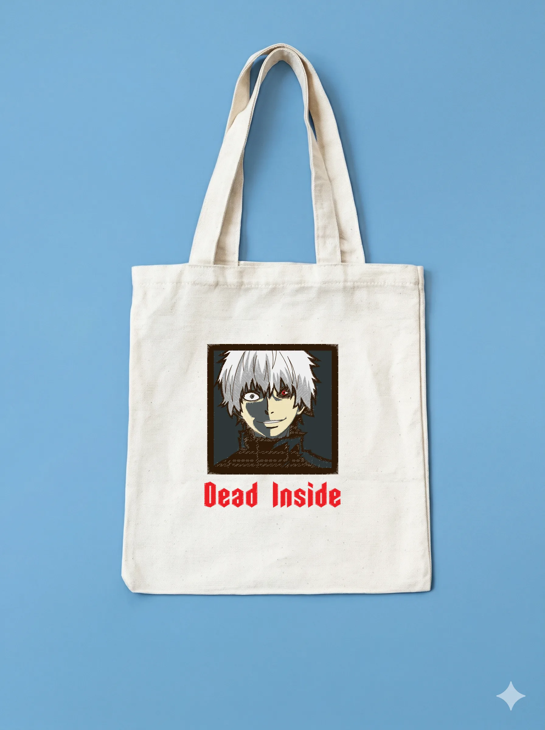 Дизайн машинной вышивки «Аниме Канеки Dead Inside» (106×127.2 мм) — вид 10