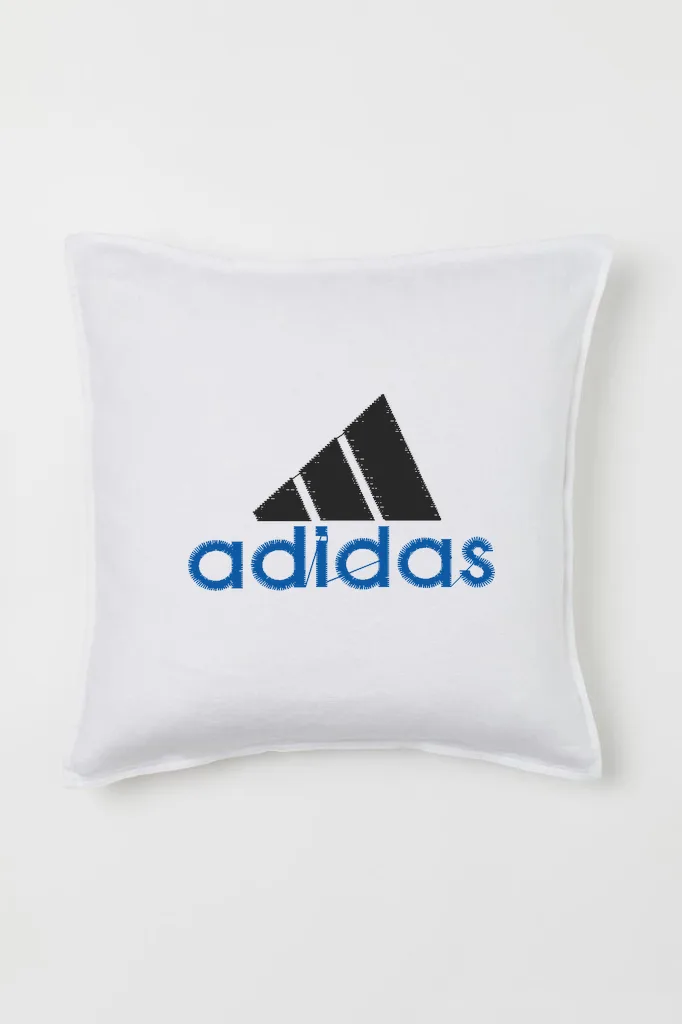 Дизайн машинной вышивки «Спортивный логотип Adidas» (62×39.7 мм) — вид 2