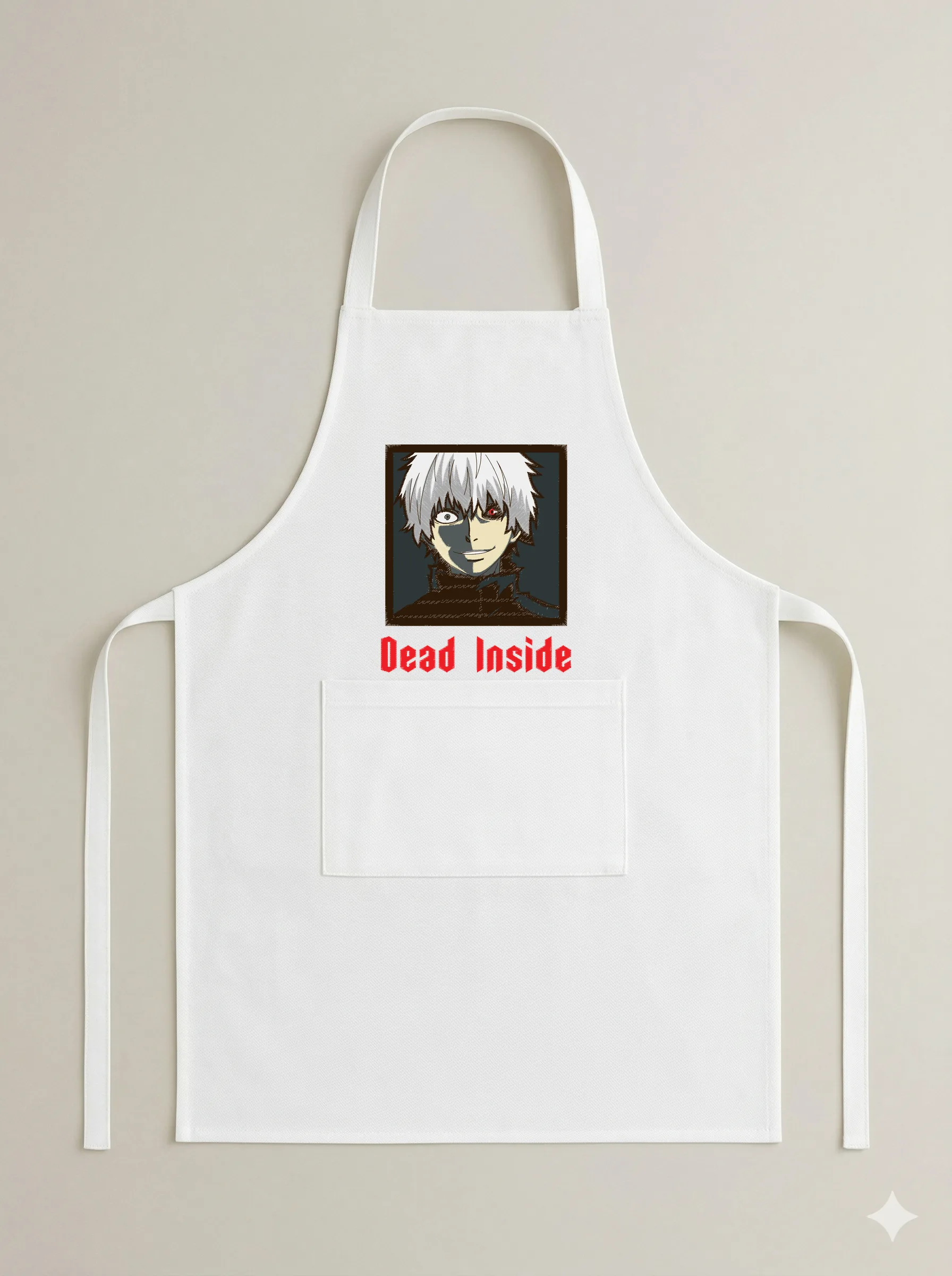 Дизайн машинной вышивки «Аниме портрет Dead Inside» (127.4×152.6 мм) — вид 6