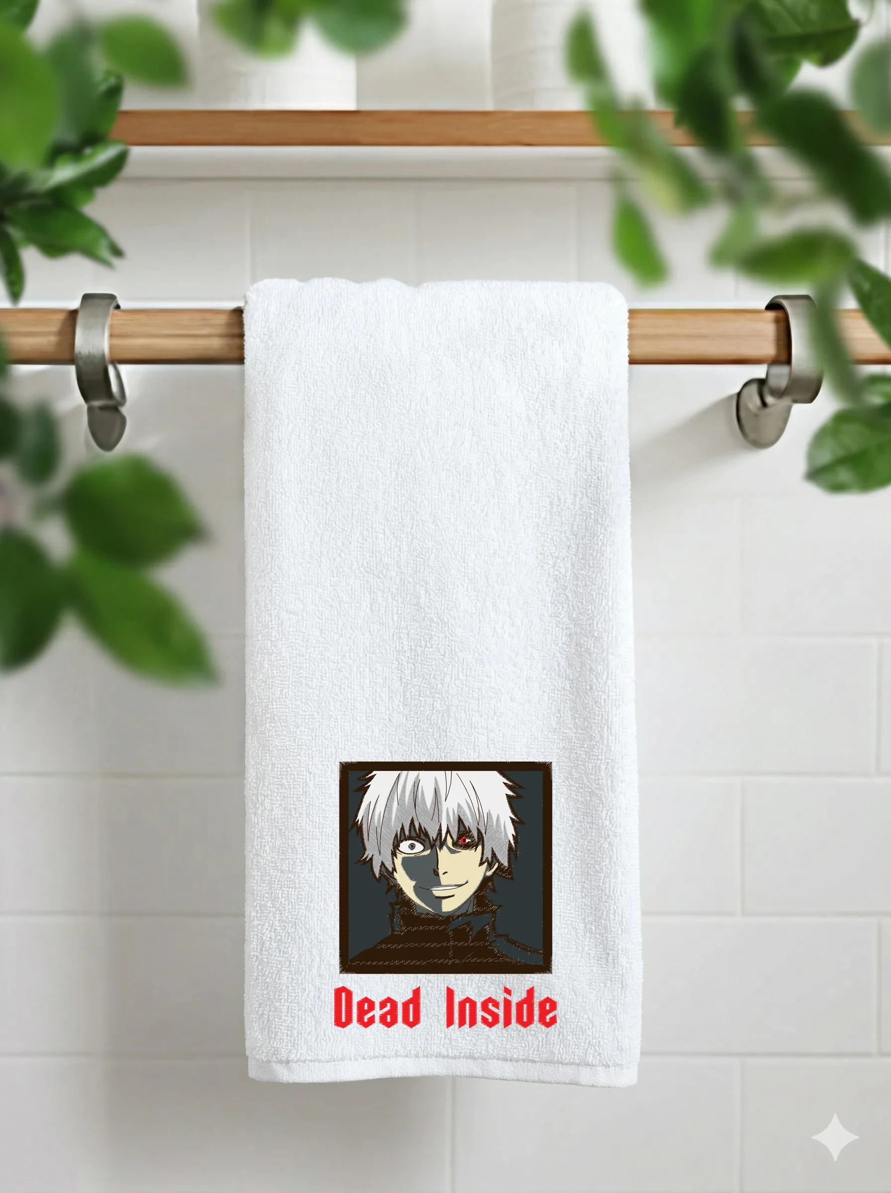 Дизайн машинной вышивки «Аниме портрет Dead Inside» (127.4×152.6 мм) — вид 11