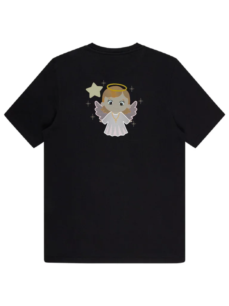 Дизайн машинной вышивки «Маленький ангелочек» (197×193.9 мм) — вид 4