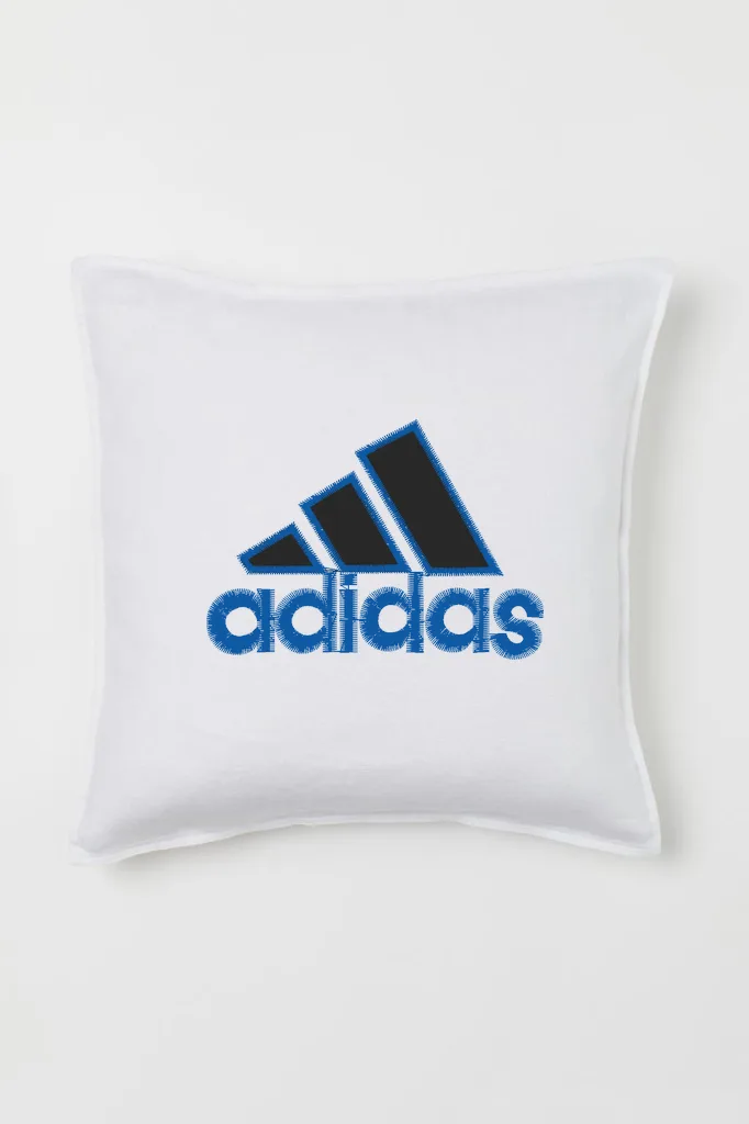 Дизайн машинной вышивки «Спортивный логотип Adidas» (80×57 мм) — вид 2