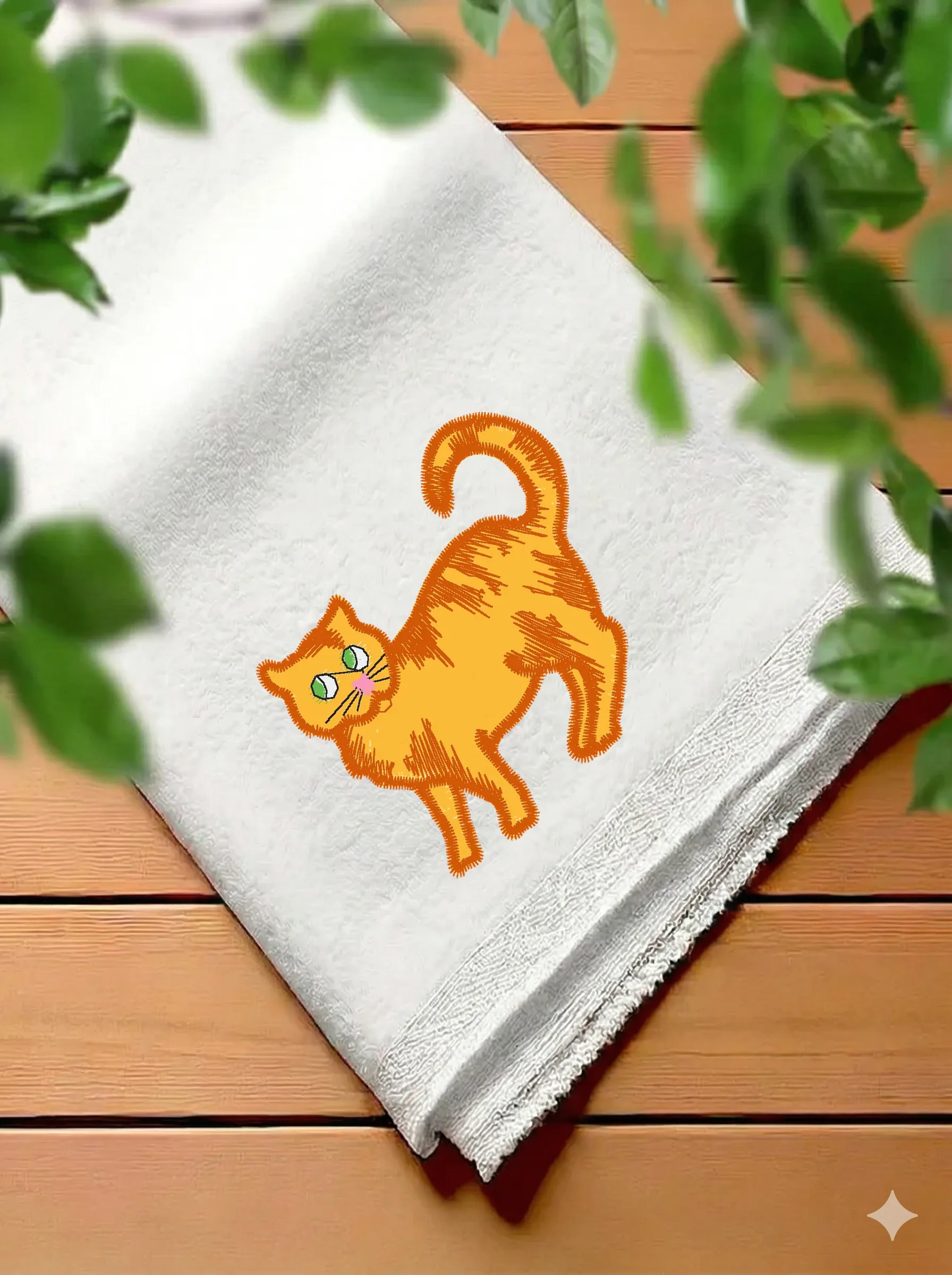 Игривый рыжий кот (миниатюра 7)