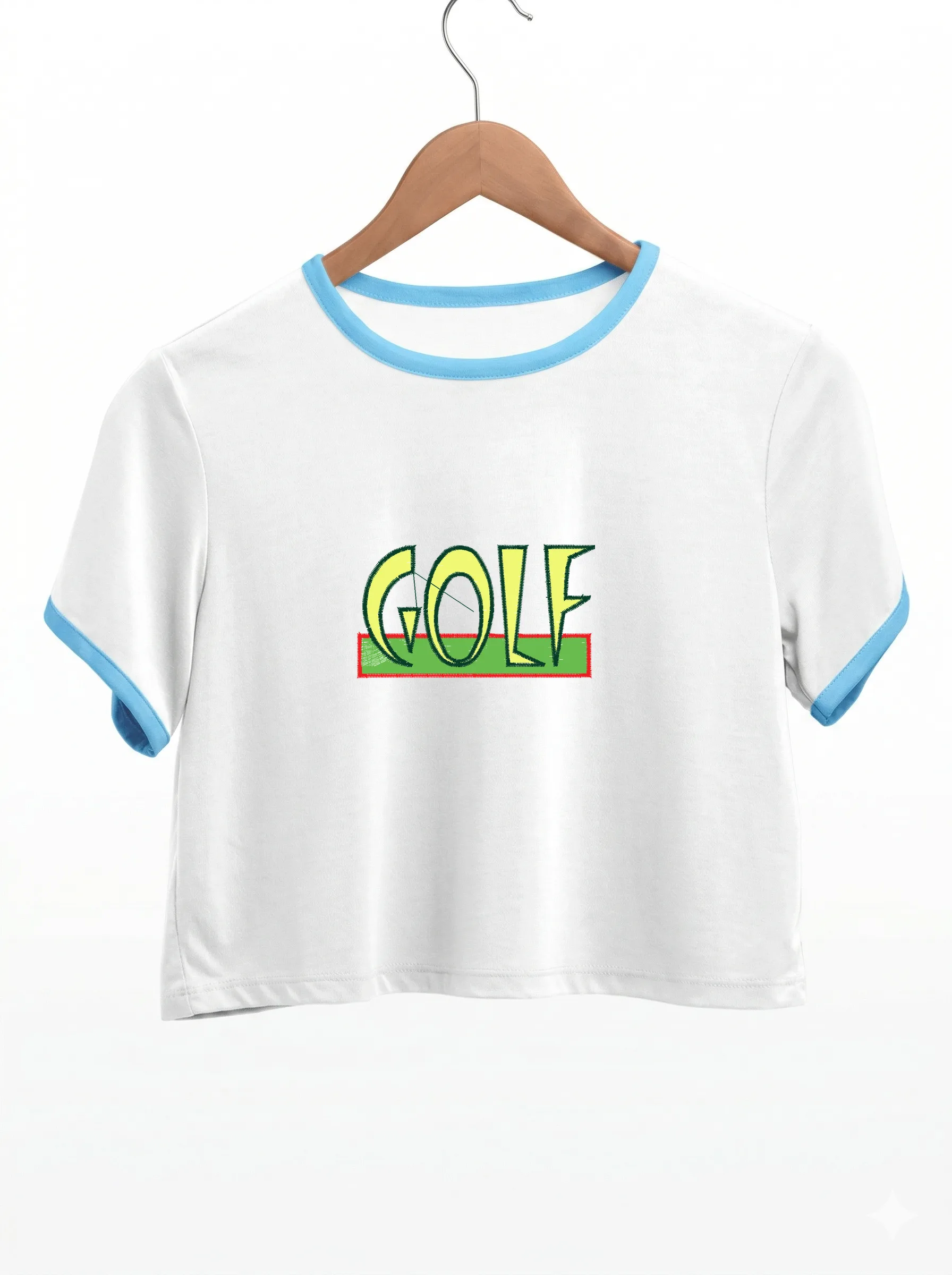 Дизайн машинной вышивки «Спортивная надпись Golf» (76×42.8 мм) — вид 9