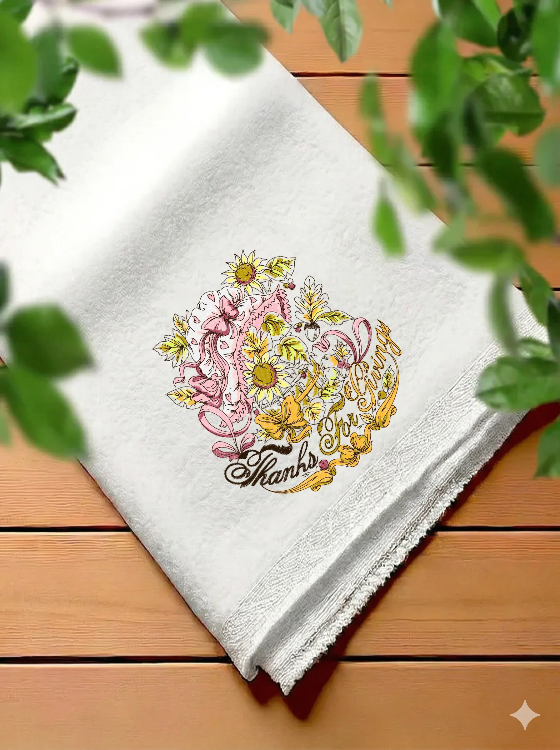 Дизайн машинной вышивки «Осенняя композиция с подсолнухами» (152.7×161.1 мм) — вид 7
