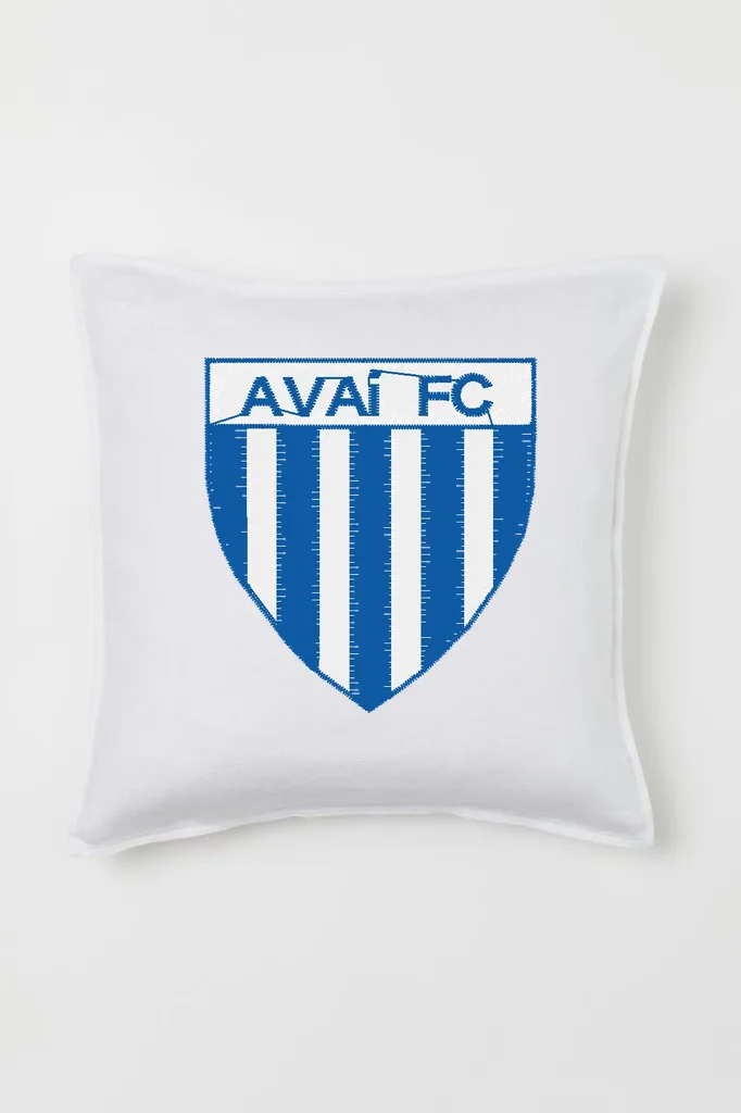 Дизайн машинной вышивки «Эмблема Avaí FC» (46.8×50.1 мм) — вид 2