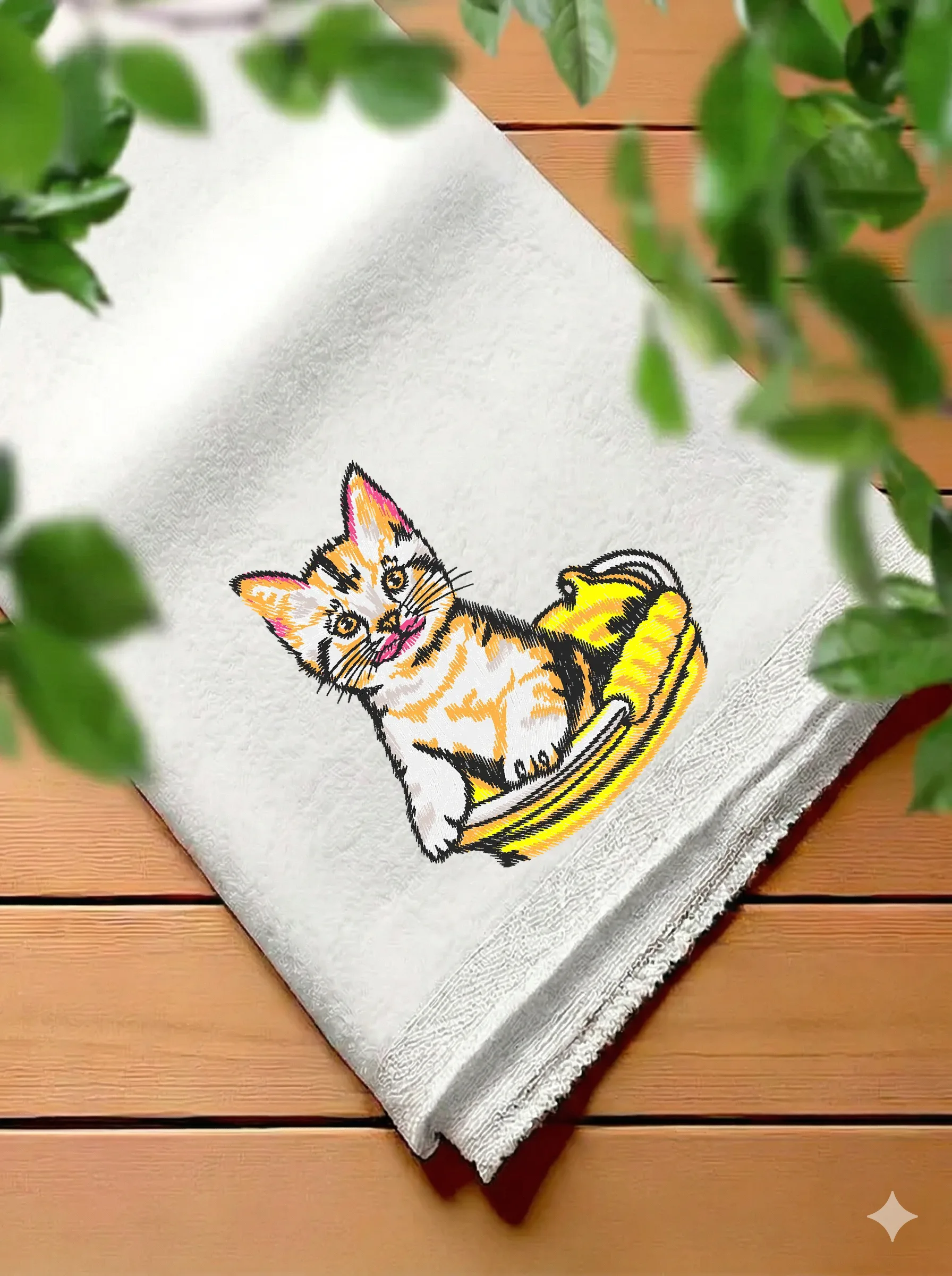 Милый котёнок в корзинке (миниатюра 7)