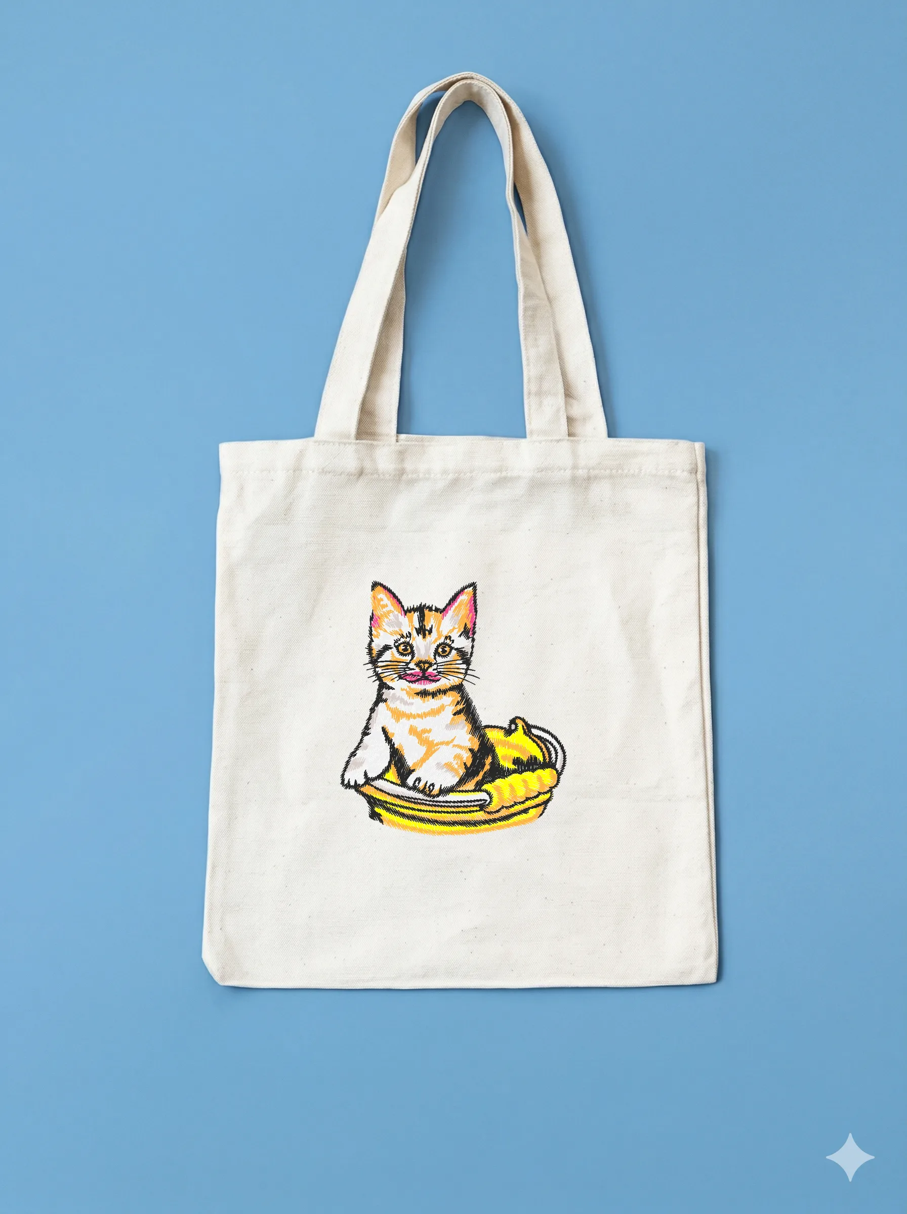 Милый котёнок в корзинке (миниатюра 10)