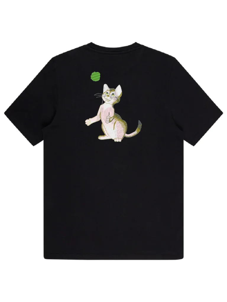 Игривый котёнок с мячиком (миниатюра 4)