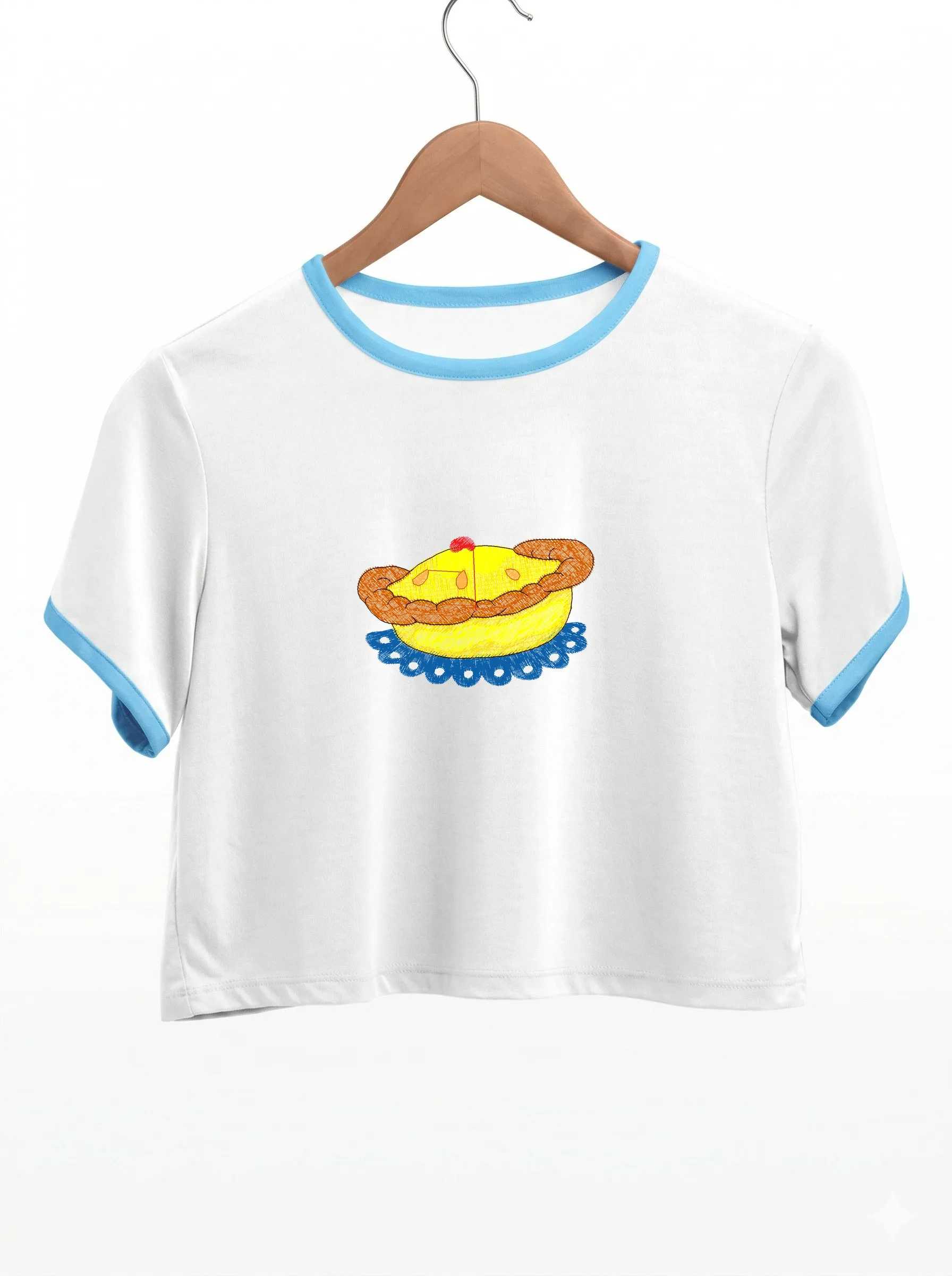 Дизайн машинной вышивки «Аппетитный домашний пирог» (86.6×55 мм) — вид 9