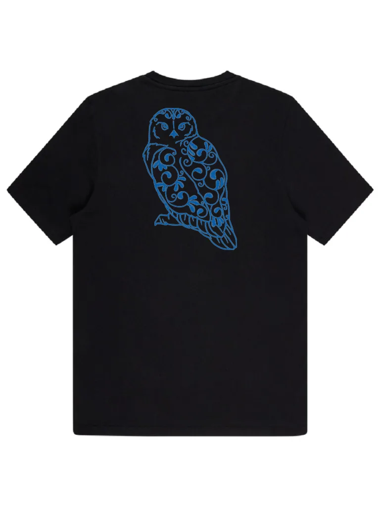 Дизайн машинной вышивки «Узорчатая полярная сова» (112.6×169.3 мм) — вид 4