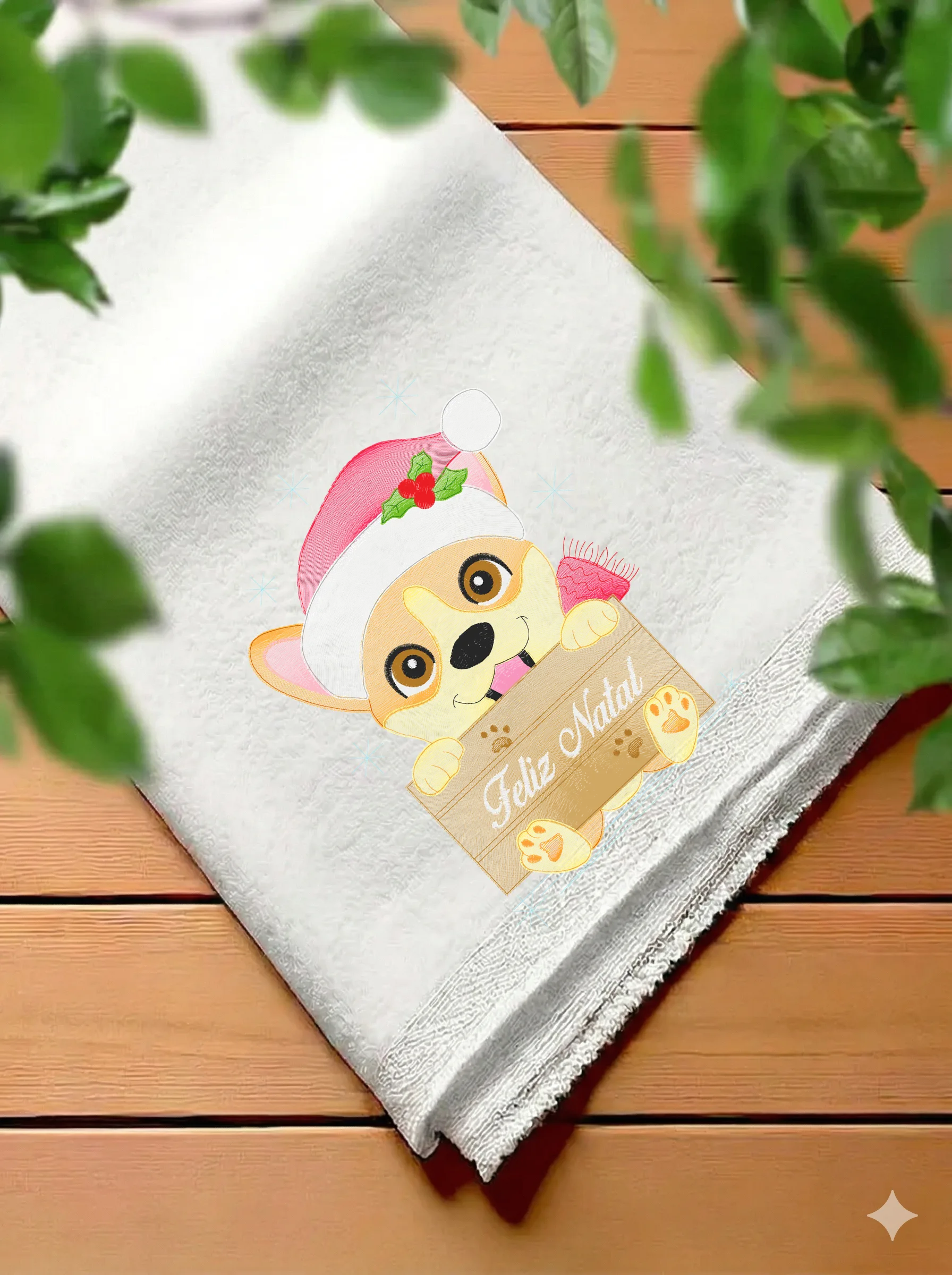 Новогодний корги (миниатюра 7)