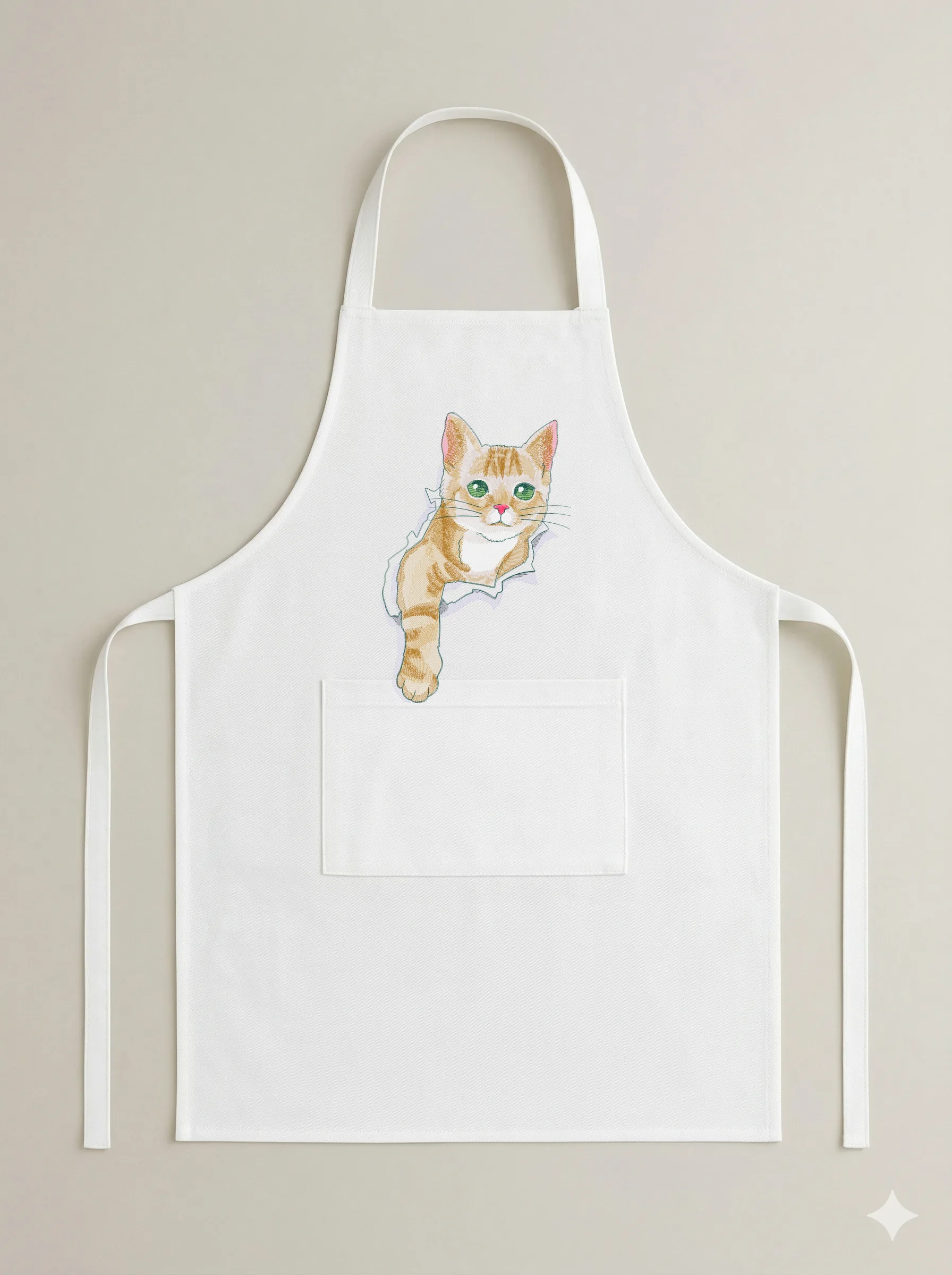 Любопытный рыжий котёнок (миниатюра 6)
