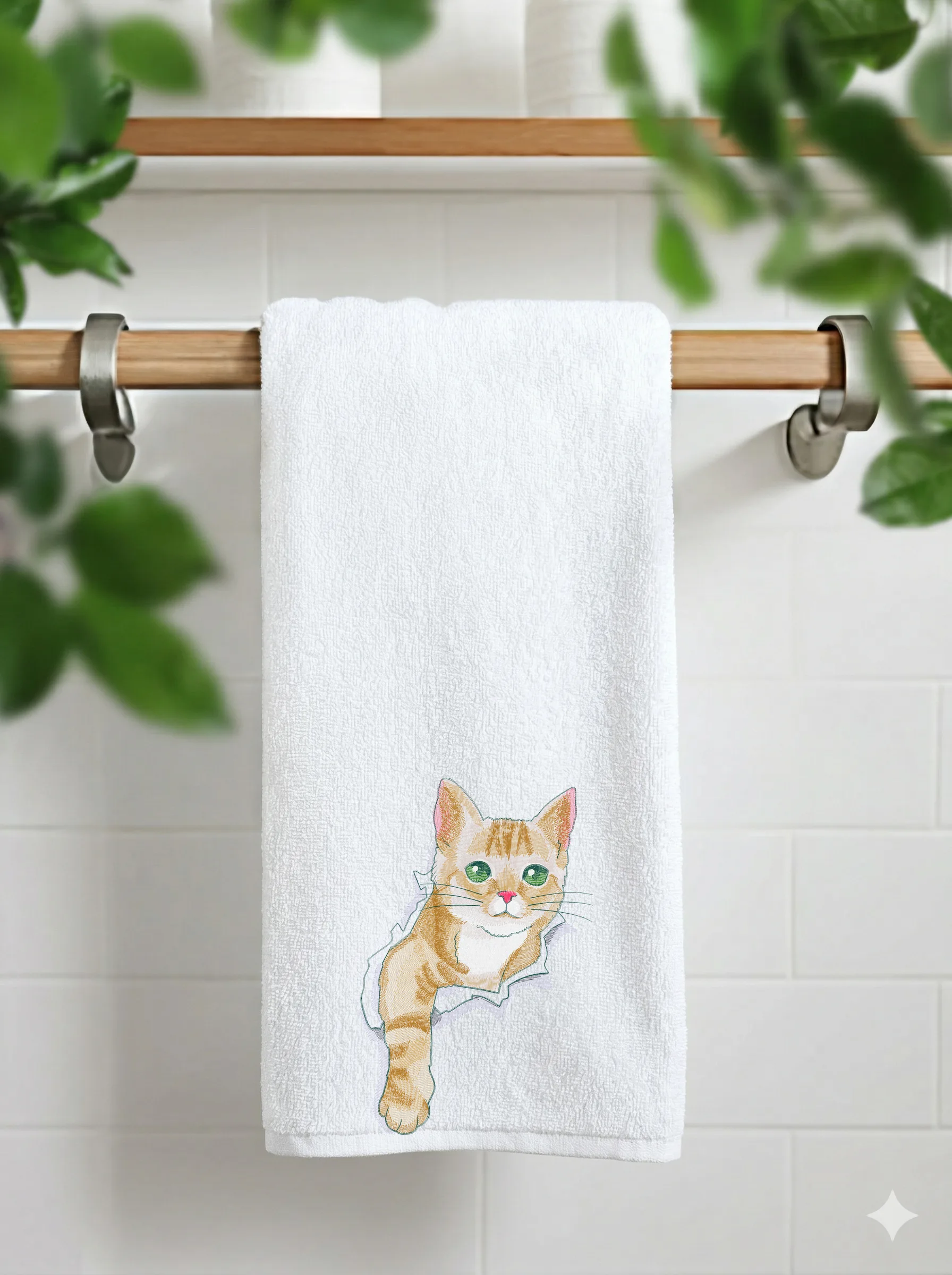 Любопытный рыжий котёнок (миниатюра 11)