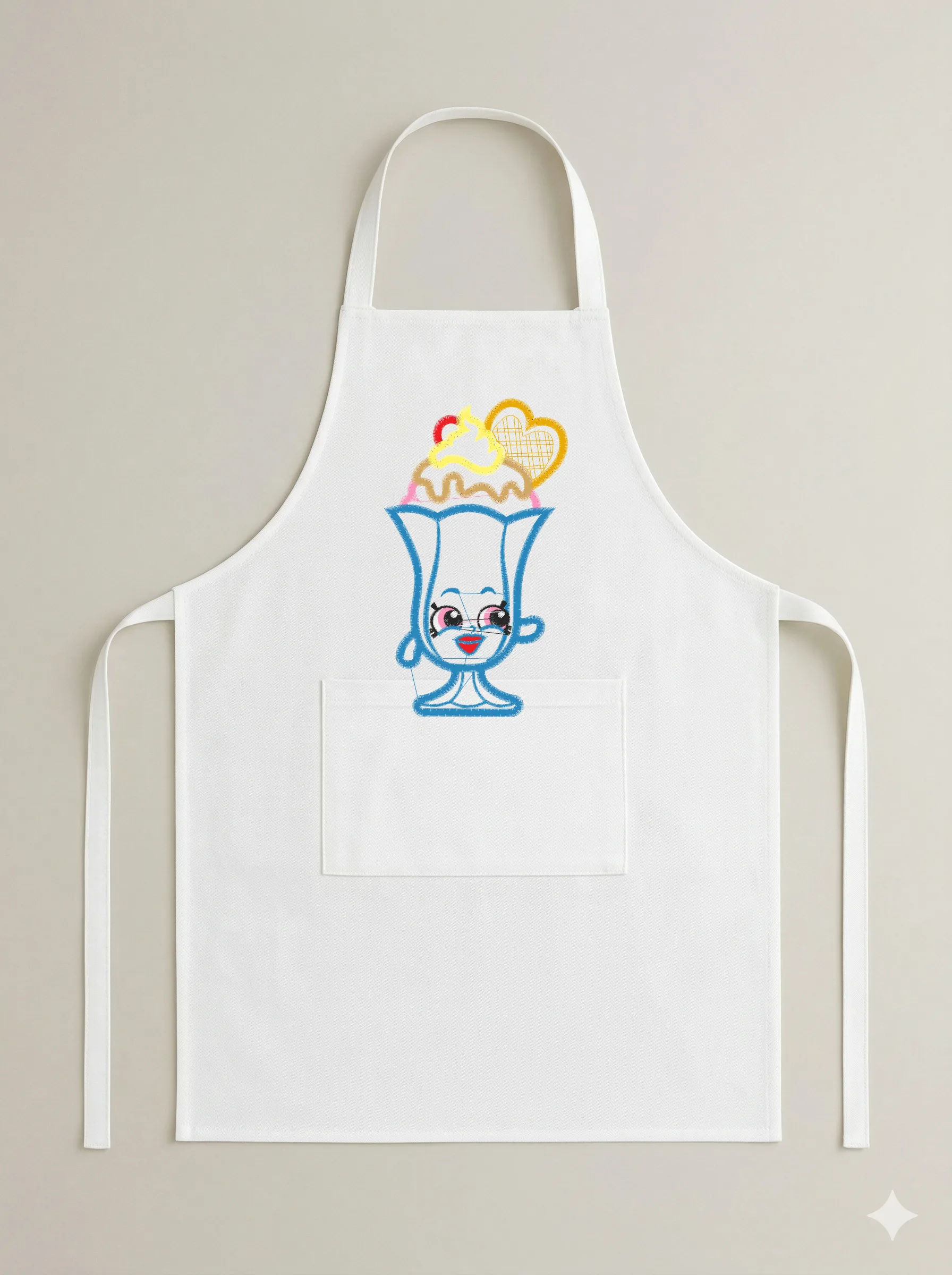 Дизайн машинной вышивки «Милое мороженое Shopkins» (87.2×151.4 мм) — вид 6