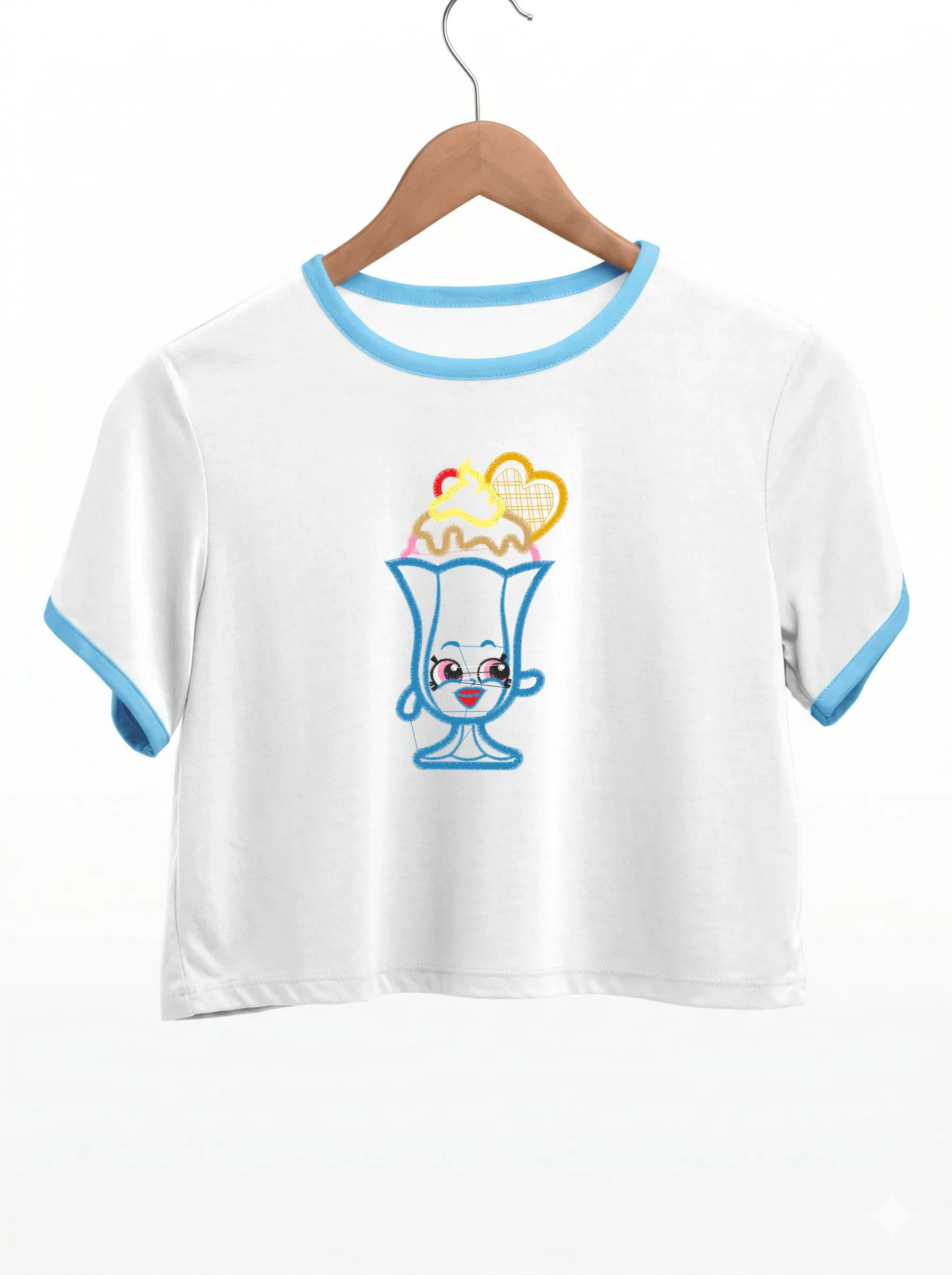 Дизайн машинной вышивки «Милое мороженое Shopkins» (87.2×151.4 мм) — вид 9
