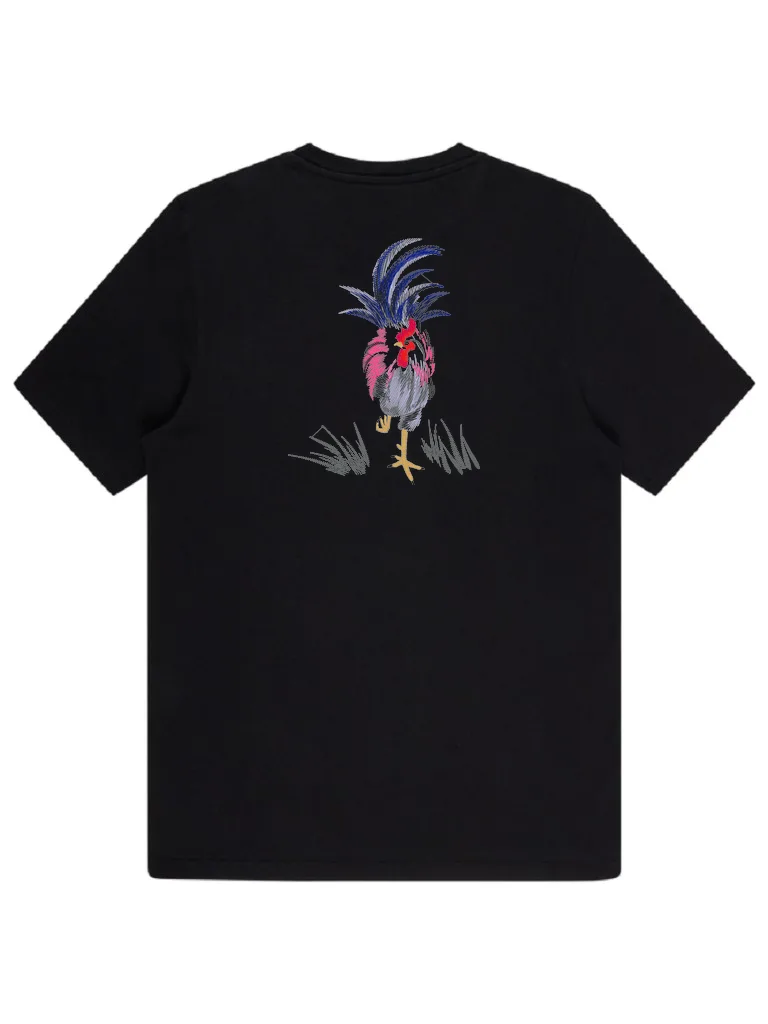 Дизайн машинной вышивки «Красочный гордый петух» (94.2×121.3 мм) — вид 4