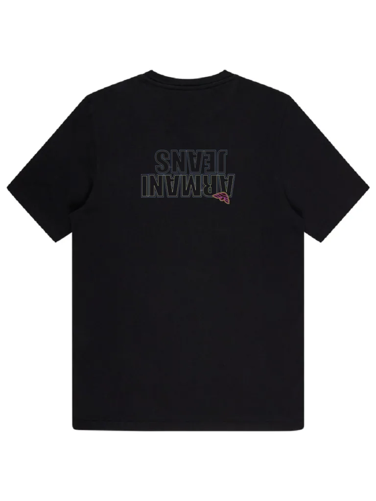 Дизайн машинной вышивки «Логотип Armani Jeans» (145×250 мм) — вид 4