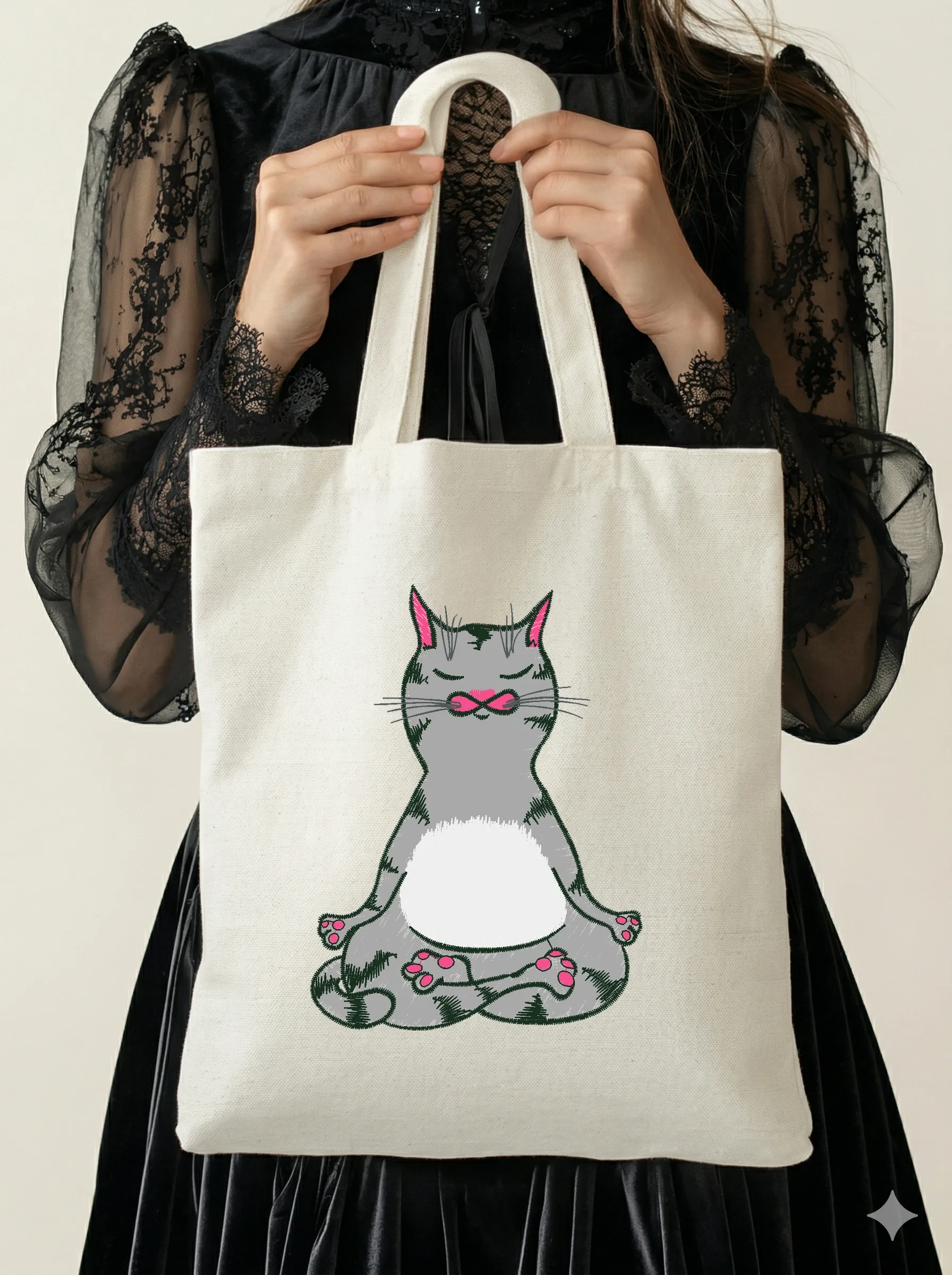 Медитирующий кот (миниатюра 5)