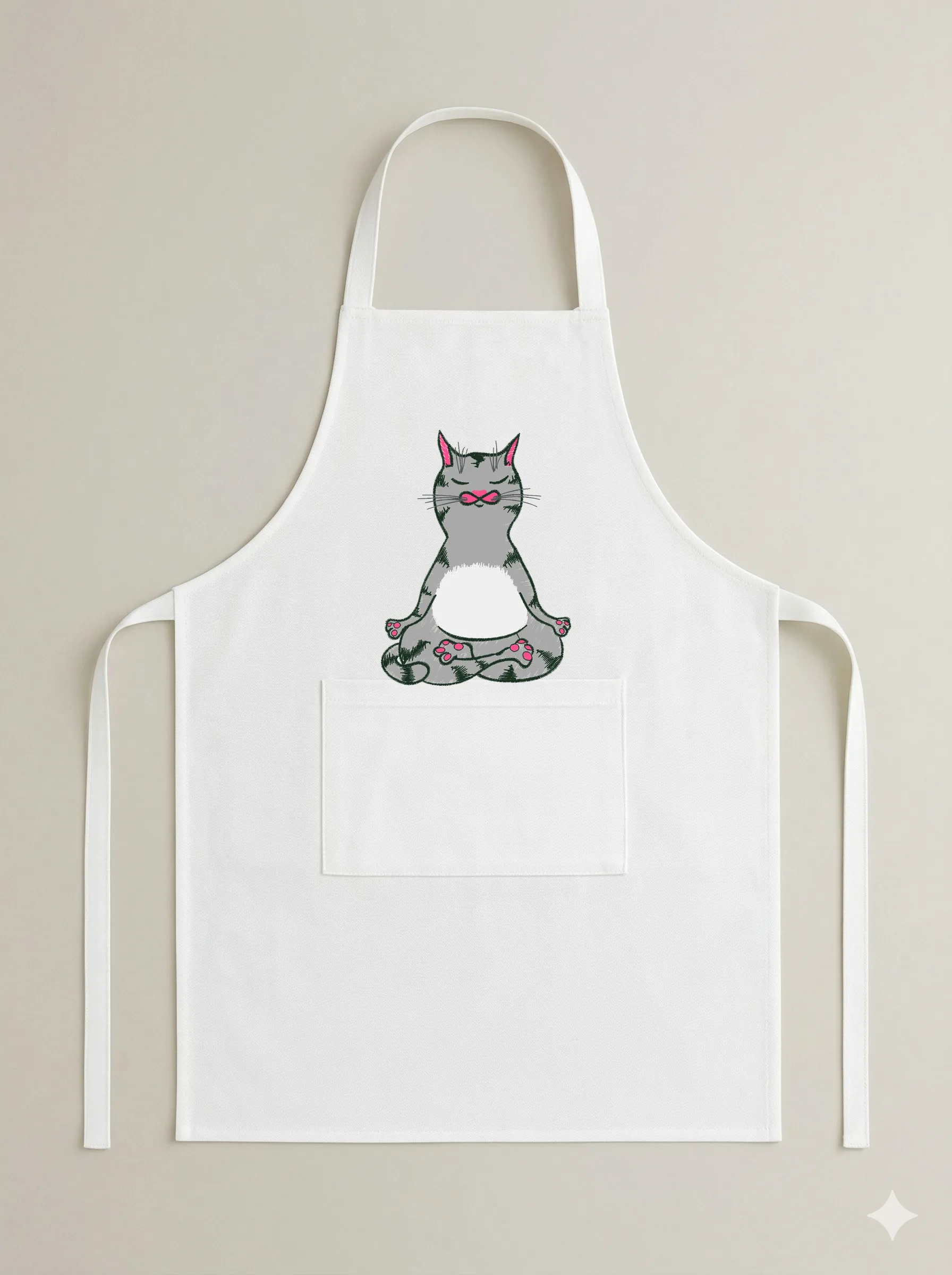 Медитирующий кот (миниатюра 6)