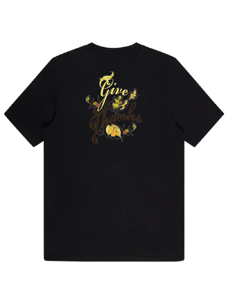 Дизайн машинной вышивки «Осенняя надпись Give Thanks» (127×161.6 мм) — вид 4