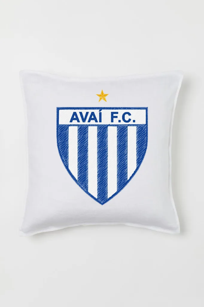 Дизайн машинной вышивки «Эмблема Avaí FC» (70.1×88.4 мм) — вид 2