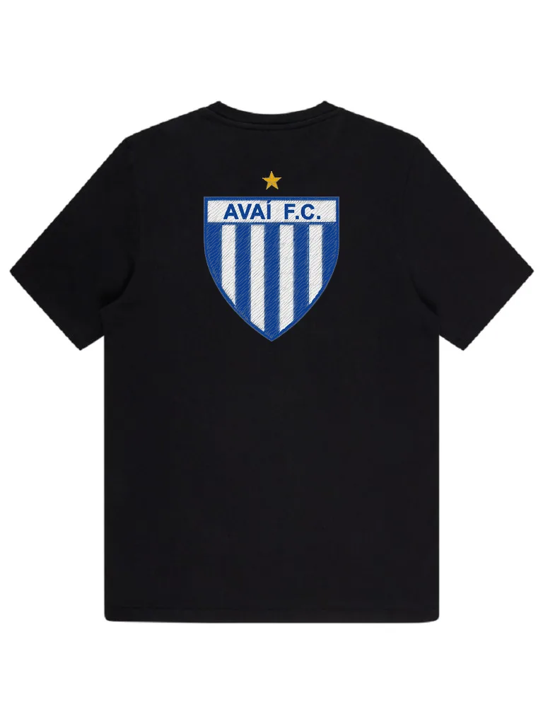 Дизайн машинной вышивки «Эмблема Avaí FC» (70.1×88.4 мм) — вид 4