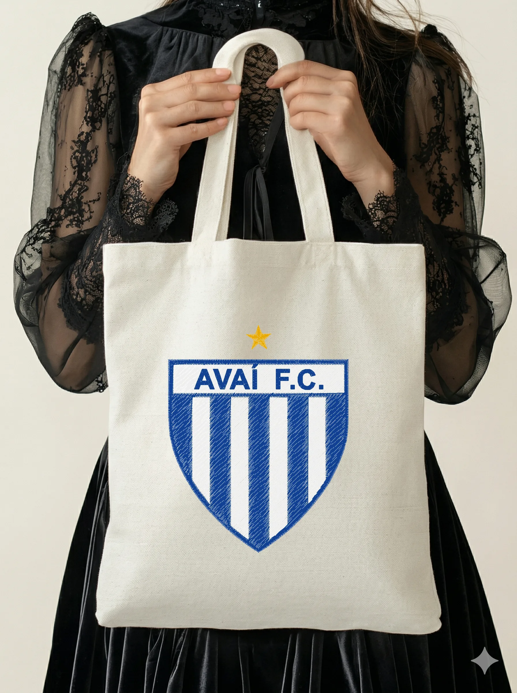Дизайн машинной вышивки «Эмблема Avaí FC» (70.1×88.4 мм) — вид 5