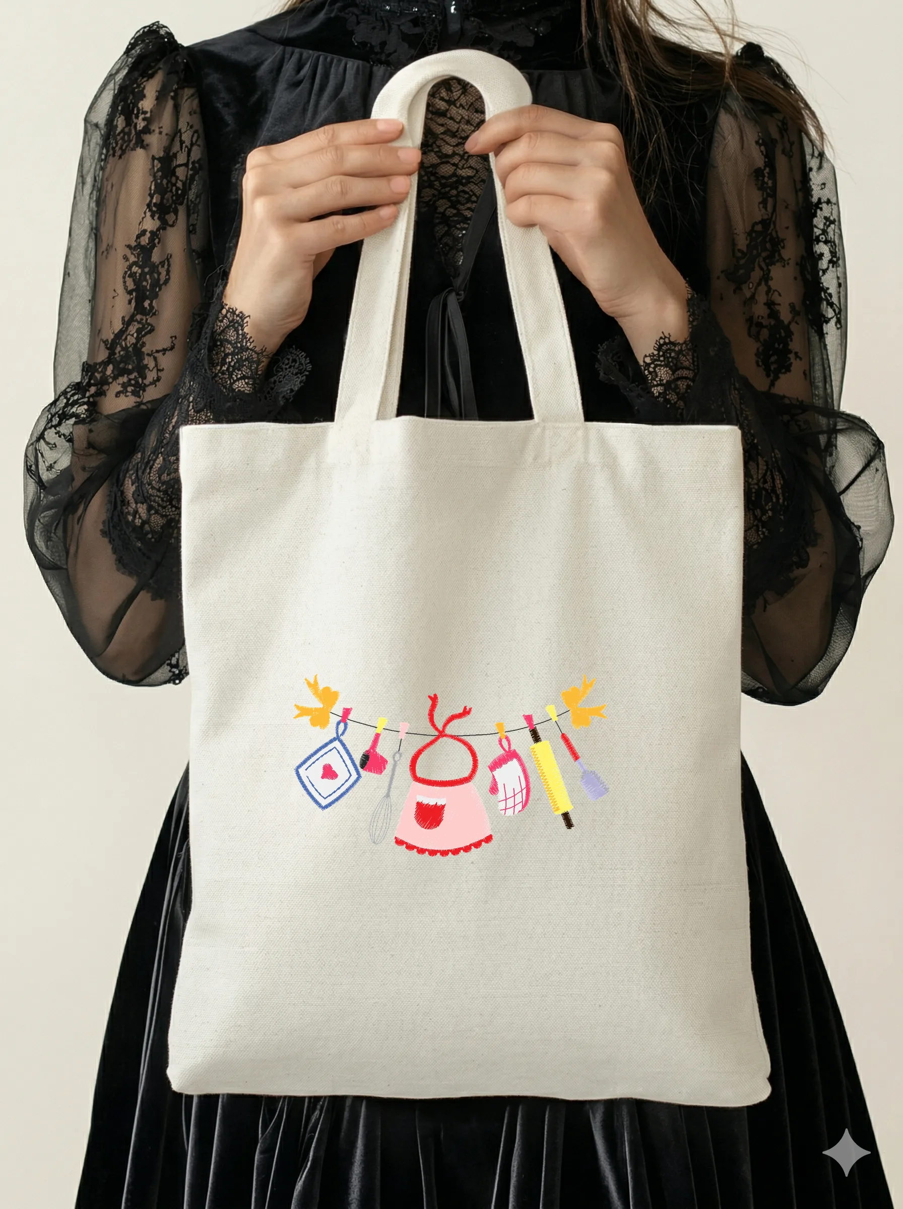 Дизайн машинной вышивки «Кухонная гирлянда» (97.7×56.5 мм) — вид 5