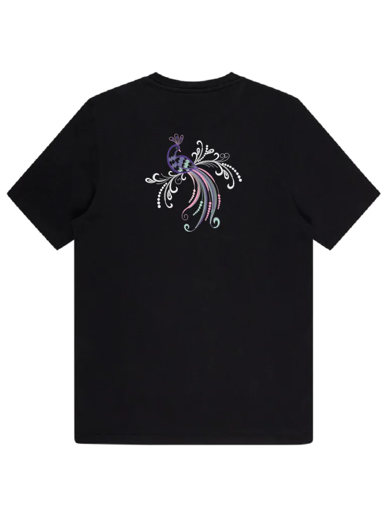 Дизайн машинной вышивки «Декоративный сказочный павлин» (123.6×124.9 мм) — вид 4