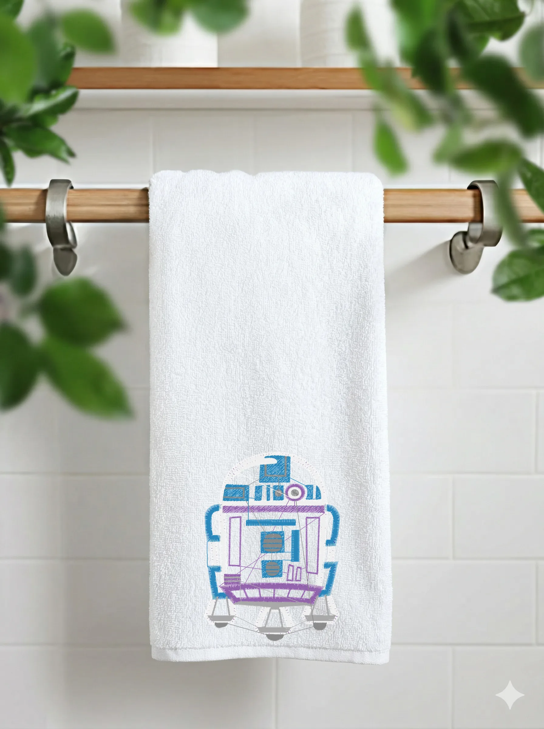 Дизайн машинной вышивки «Астродроид R2-D2» (71.2×99 мм) — вид 11