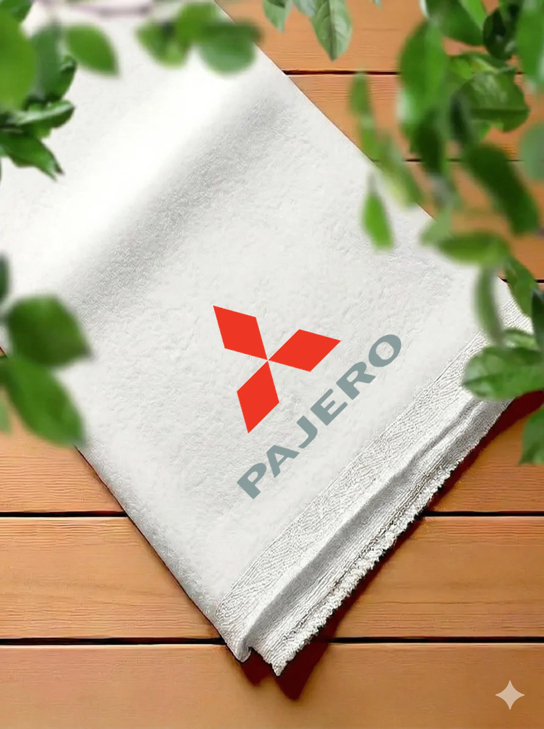 Дизайн машинной вышивки «Эмблема Mitsubishi Pajero» (175.7×230.4 мм) — вид 7