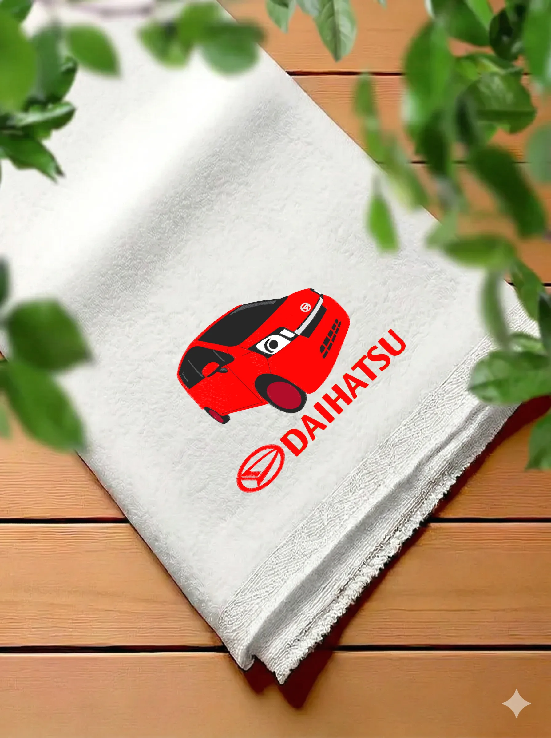 Дизайн машинной вышивки «Мультяшный автомобиль Daihatsu» (198.6×280 мм) — вид 7