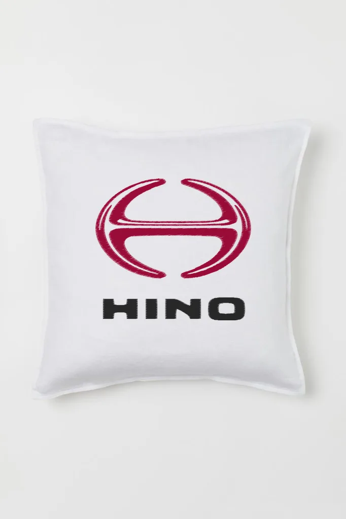 Дизайн машинной вышивки «Логотип Hino Motors» (130.8×119.2 мм) — вид 2