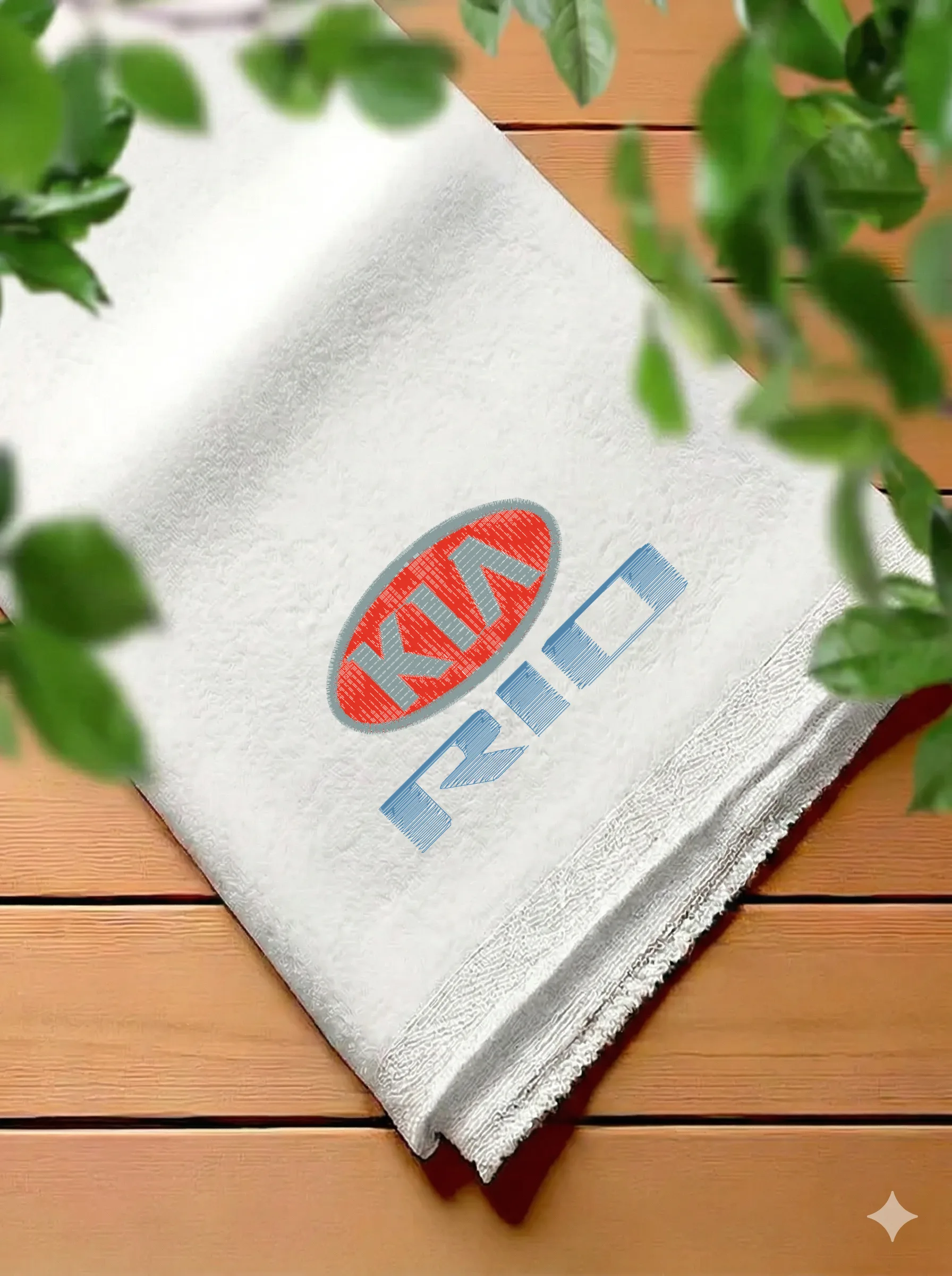 Дизайн машинной вышивки «Логотип Kia Rio» (120.4×72.4 мм) — вид 7