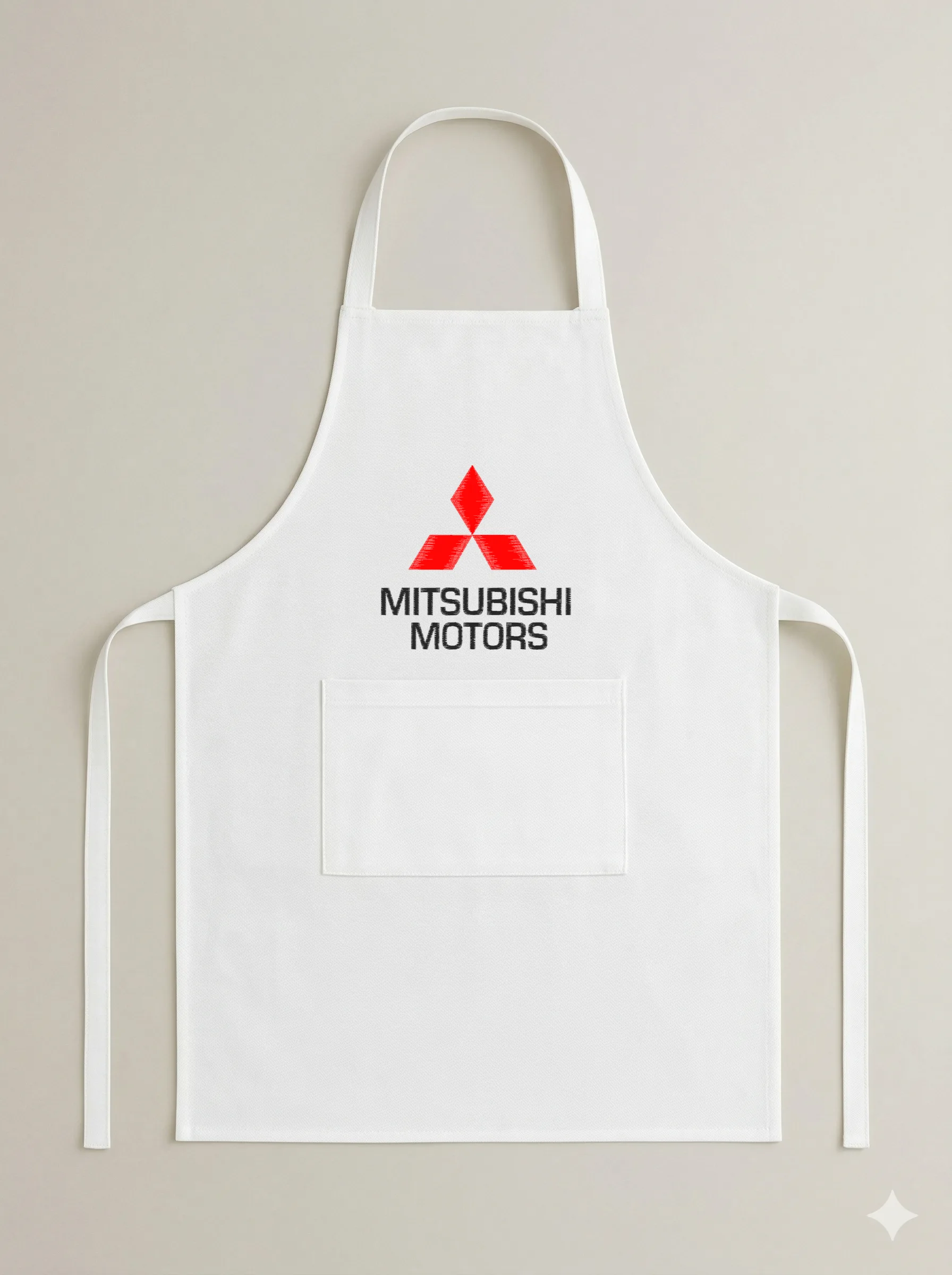 Дизайн машинной вышивки «Логотип Mitsubishi Motors» (190×183.9 мм) — вид 6