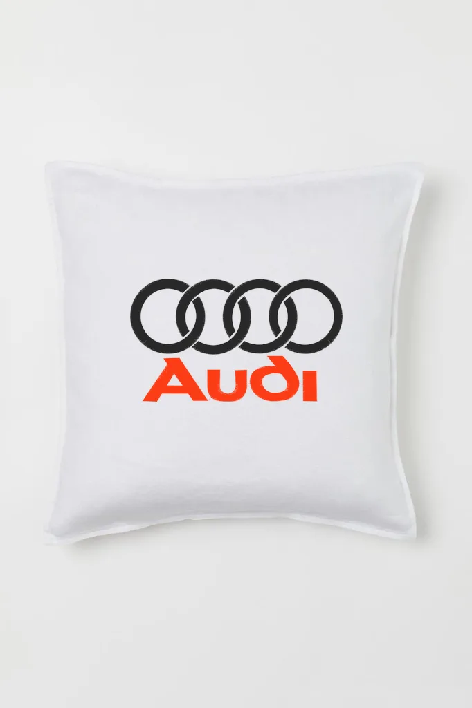 Дизайн машинной вышивки «Автомобильный логотип Audi» (296.6×171.9 мм) — вид 2