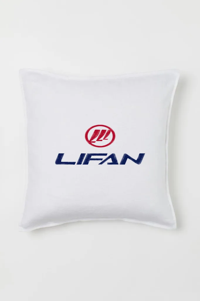 Дизайн машинной вышивки «Логотип автомобиля Lifan» (199.3×88.5 мм) — вид 2