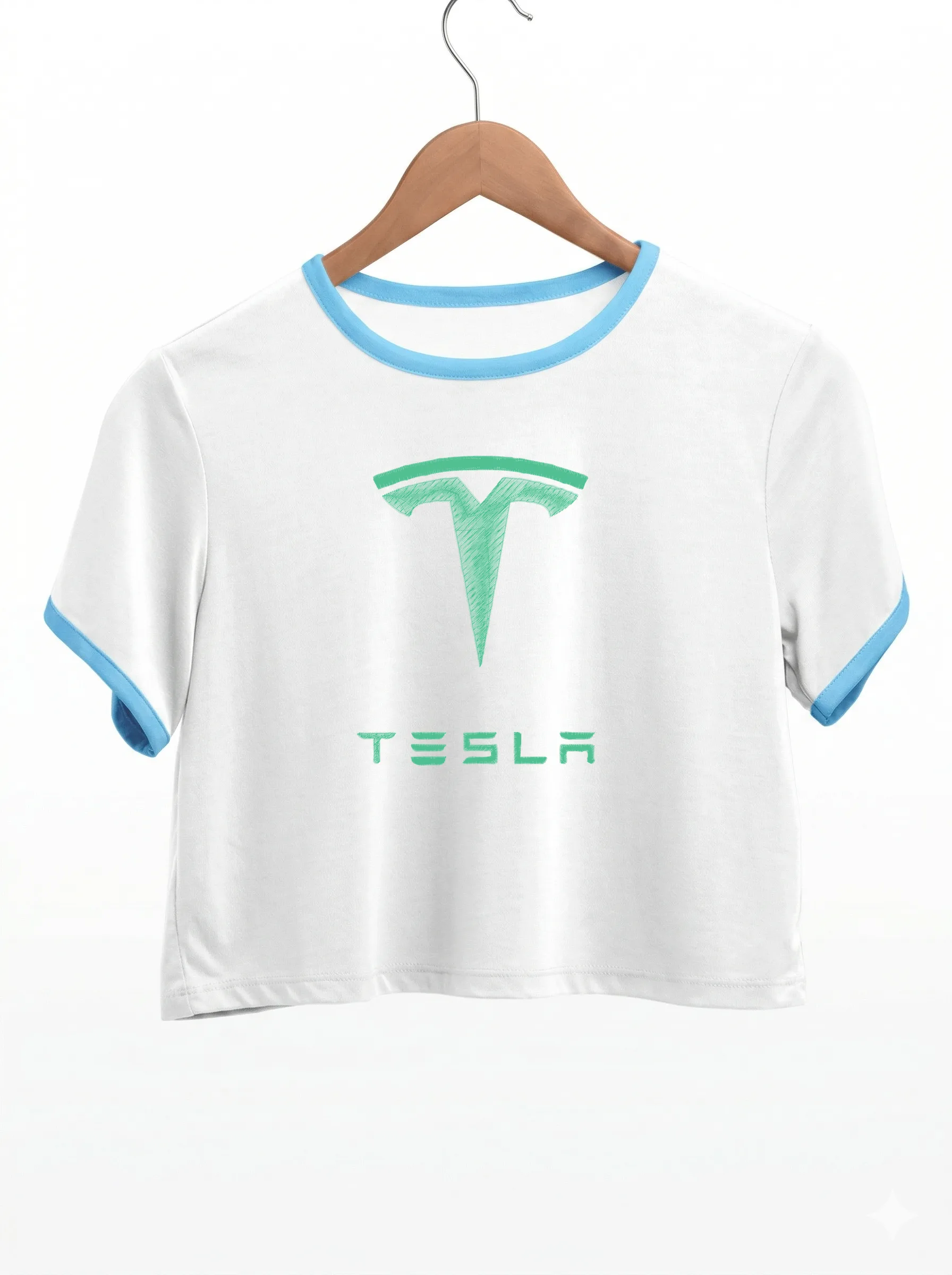 Дизайн машинной вышивки «Логотип авто Tesla» (146.6×191 мм) — вид 9