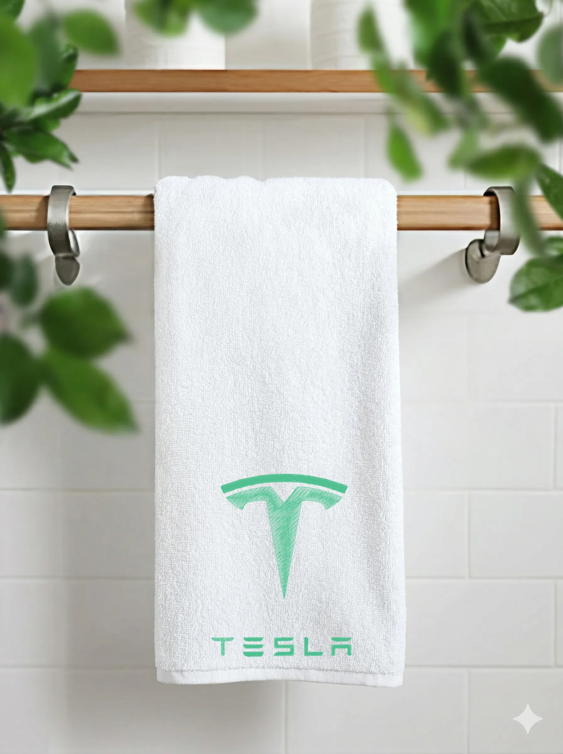 Дизайн машинной вышивки «Логотип авто Tesla» (146.6×191 мм) — вид 11
