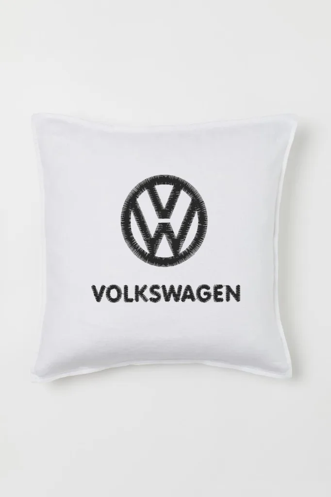 Дизайн машинной вышивки «Логотип Volkswagen» (83.6×97.4 мм) — вид 2