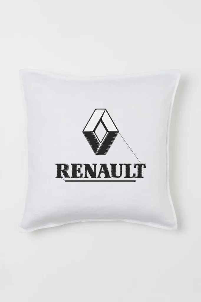 Дизайн машинной вышивки «Логотип Renault» (102.6×83 мм) — вид 2