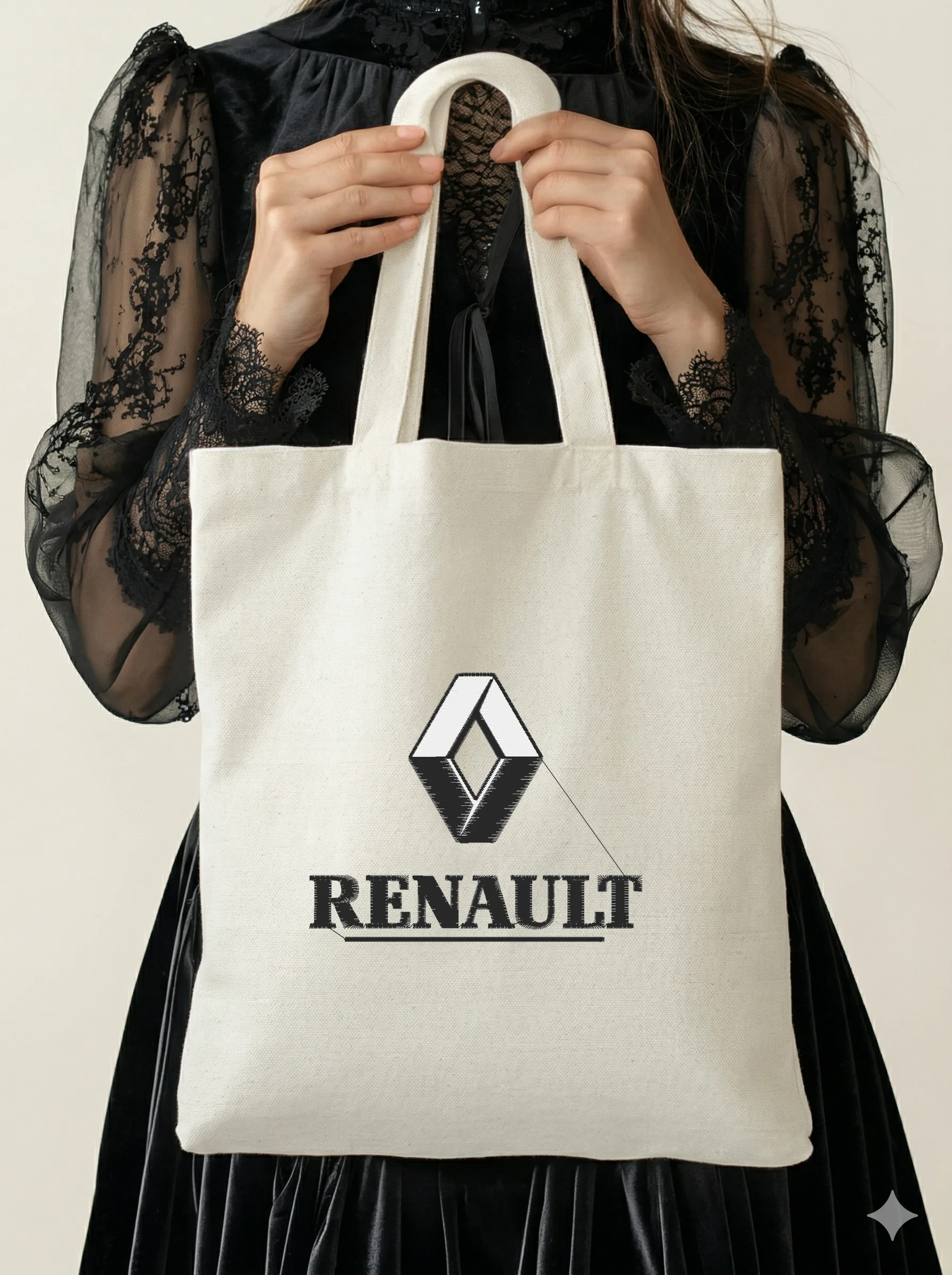 Дизайн машинной вышивки «Логотип Renault» (102.6×83 мм) — вид 5