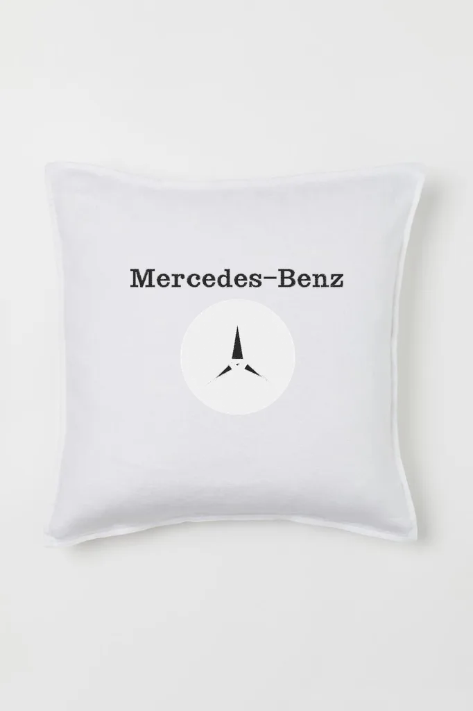 Дизайн машинной вышивки «Логотип Mercedes-Benz» (113.9×77.8 мм) — вид 2