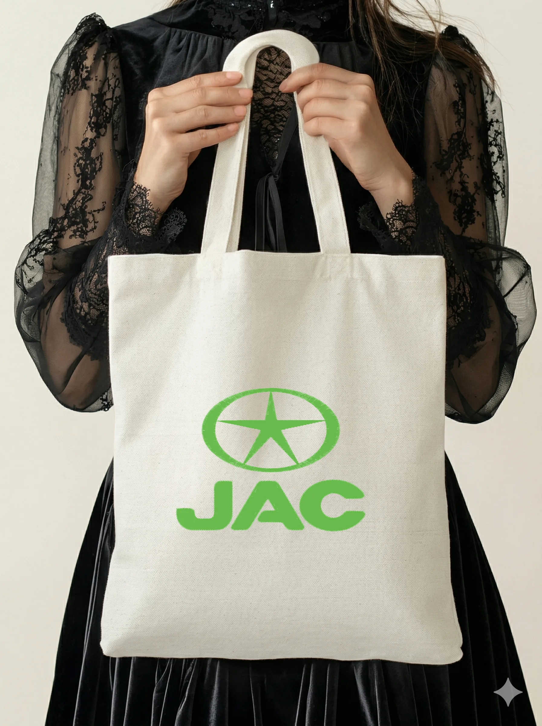 Дизайн машинной вышивки «Автомобильный логотип JAC» (120.6×91.4 мм) — вид 5