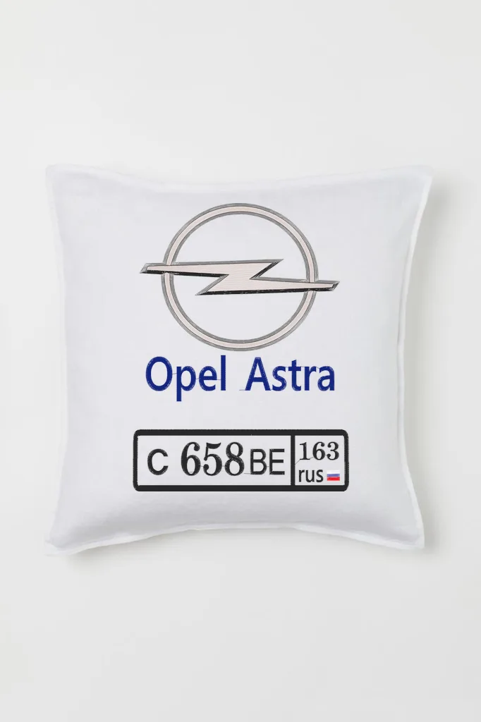 Дизайн машинной вышивки «Логотип Opel Astra» (178.4×237.6 мм) — вид 2