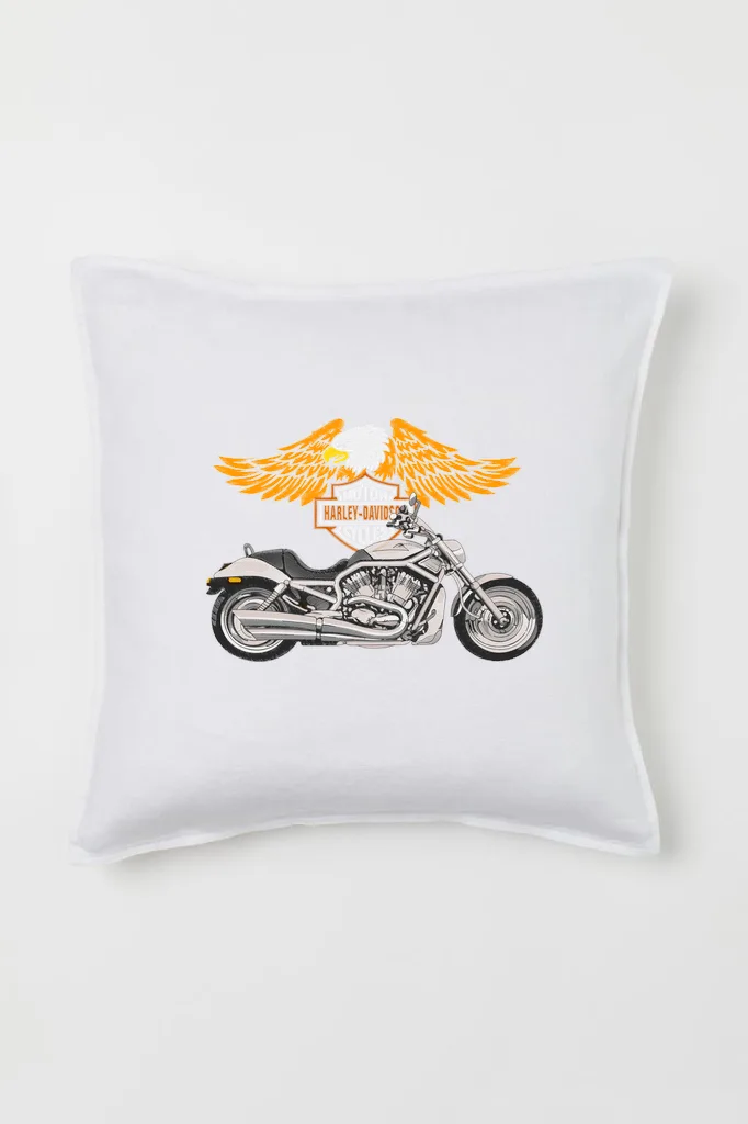 Дизайн машинной вышивки «Мотоцикл Harley-Davidson» (254.8×184.2 мм) — вид 2